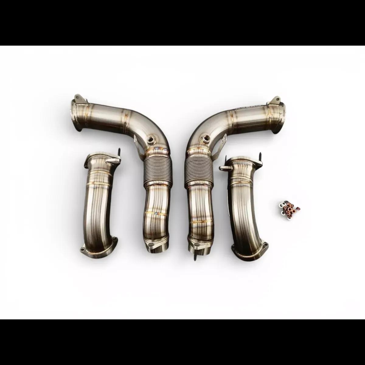 Audi RSQ8 SQ7 Downpipes vs BMW M5 G90/G9